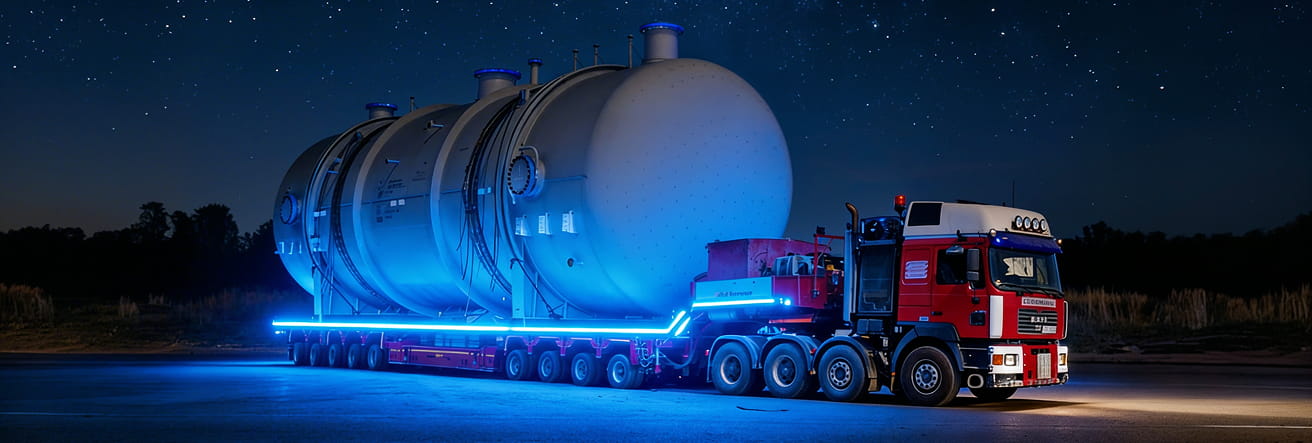 Перевозки негабаритных грузов